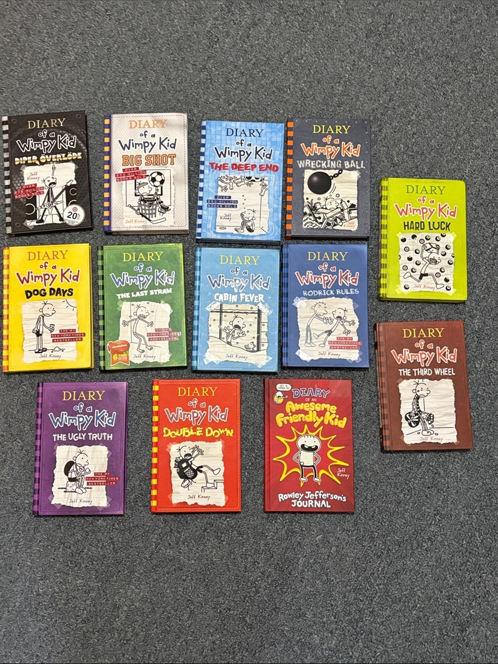 Diary of a Wimpy Kid 13-Book Set - Hardcovers